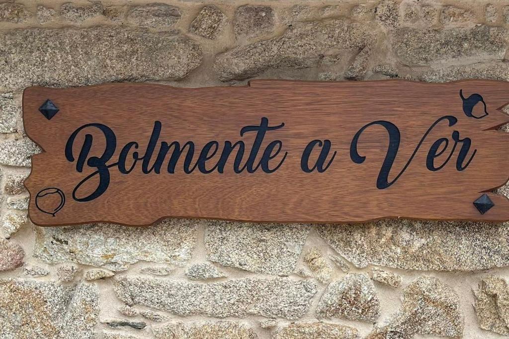 Casa Bolmente A Ver En La Ribeira Sacra. Villa Sober Kültér fotó