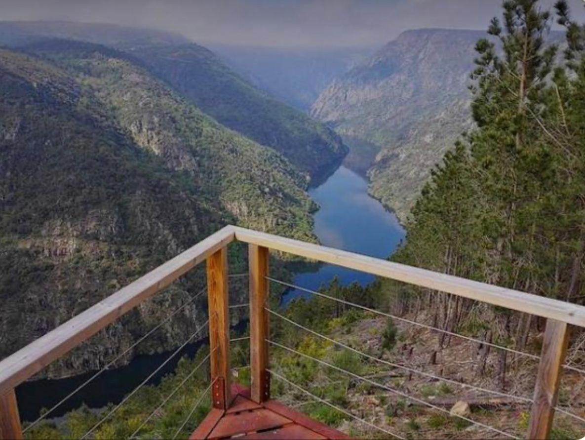 Casa Bolmente A Ver En La Ribeira Sacra. Villa Sober Kültér fotó